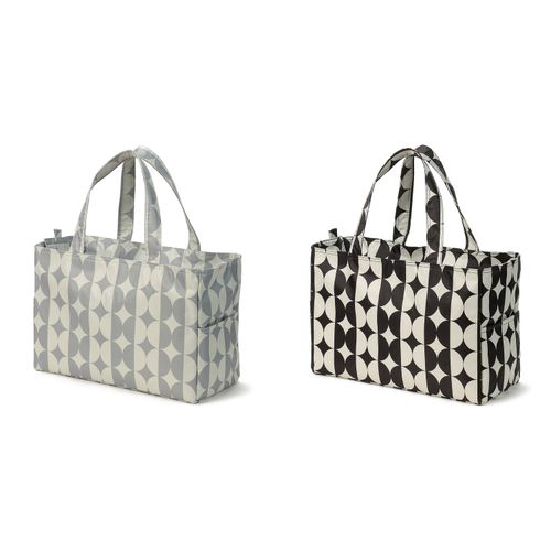 ラルジュ
ドット柄保冷BOX型トートバッグ