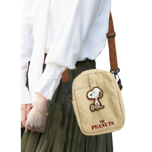 生駒クロス
スヌーピーコーデュロイショルダーバッグ