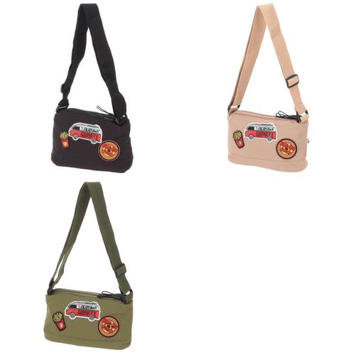 ジェノバ
かわいいワッペン付きショルダーバッグ