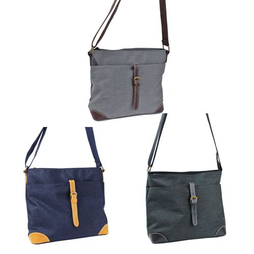 ウィズ
ナイロン×牛革ショルダーバッグ