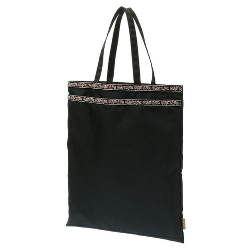 フリースタイル　門馬美智子
2連薔薇チロリアンテープ トートバッグ