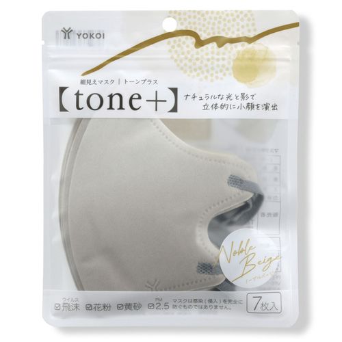 4979773320263



FG07-BE



ヨコイ
細見えマスク tone＋ ノーブルベージュ7枚入