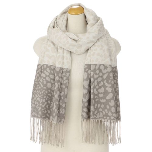 ラヴィングジャパン
ヒョウ柄ジャガードストール