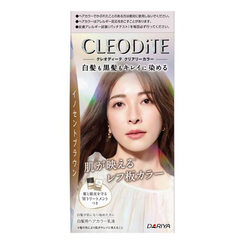 4904651125067







ダリヤ
クレオディーテクリアリーカラー（白髪用）＜イノセントブラウン＞