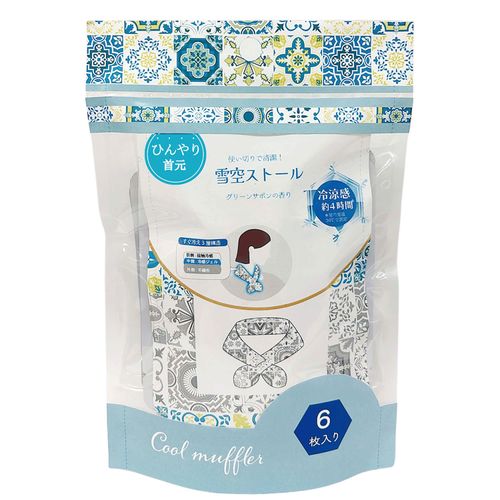 4991936077593



1007759



ほんやら堂
雪空ストール グリーンサボン 1袋（6枚入）