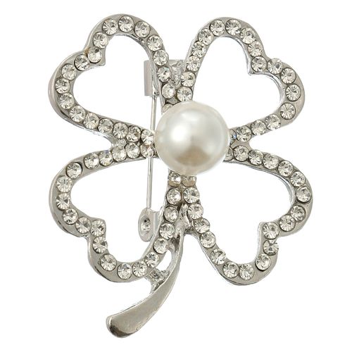 ジェノバ
四つ葉クローバーブローチ