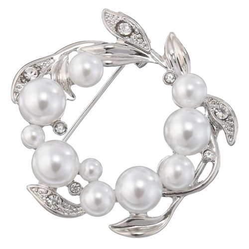 リリマム
パールリースブローチ