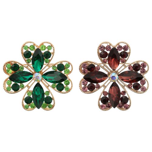 伸美
クローバーブローチ