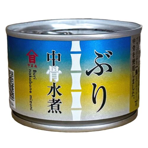0



ナカダイ
ぶりの中骨水煮缶160g