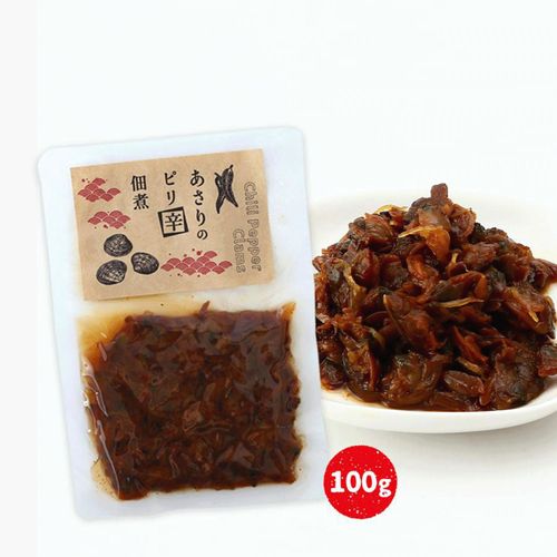 4595319656339



SAS



ナカダイ
あさりのピリ辛佃煮100g