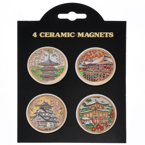 E/145 ｷｮｳﾄ



明光陶器
陶器マグネット 古都4個入