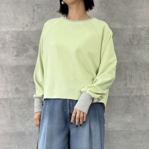 ケリーコーポレーション
Anna Kerry ボーダーリブラグラントップス