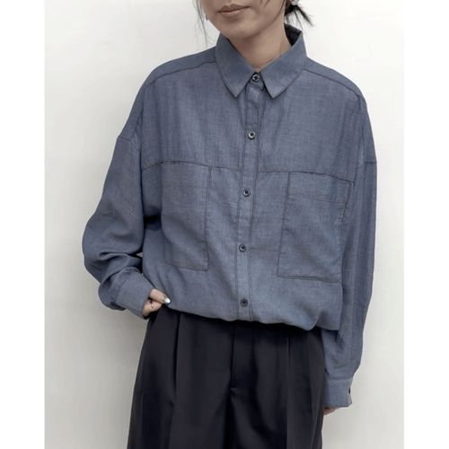 ブルーベル
cloche ワイドデニムシャツ