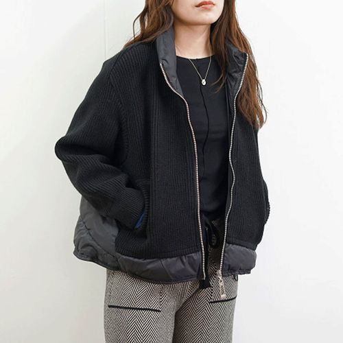 セブンデイズ
SEVEN SENSE 異素材切替コンパクトブルゾン