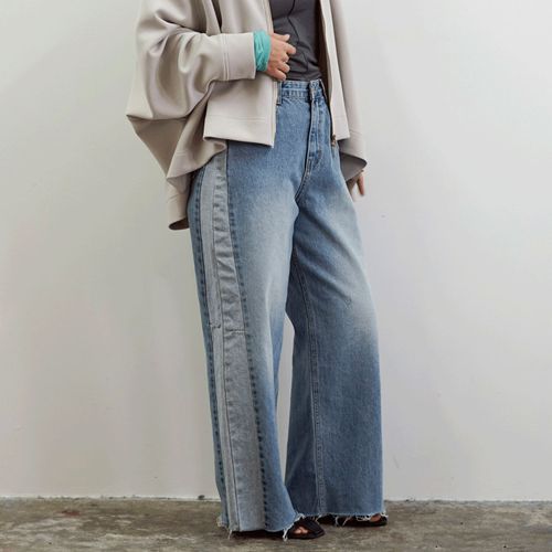 セブンデイズ
SEVEN SENSE サイド配色デニムパンツ