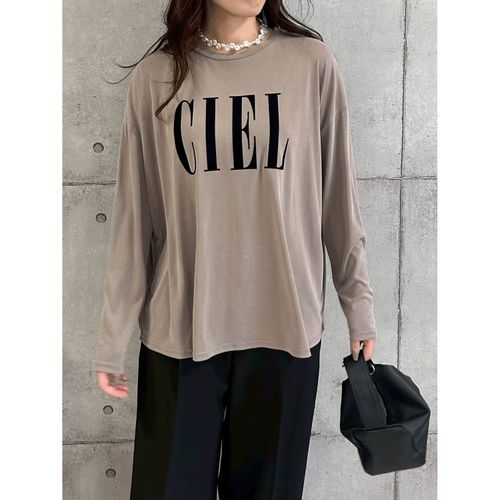 ドリーム
ROSIEE ソフトな風合いフロッキープリントTシャツ