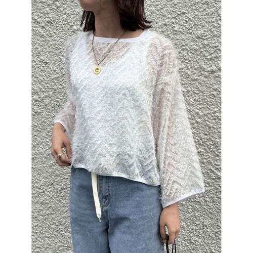 ドリーム
ROSIEE フリンジジャガードTOPS
