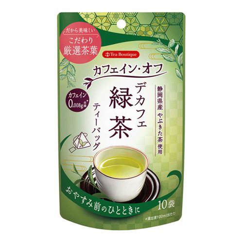 4975723040052



50604



日本緑茶センター
デカフェ緑茶 10包入