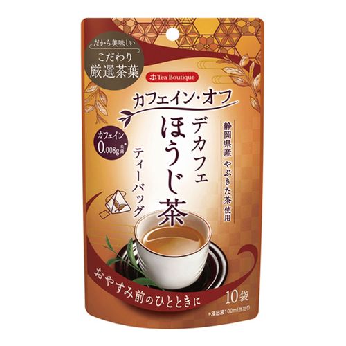 4975723040069



50605



日本緑茶センター
デカフェほうじ茶 10包入
