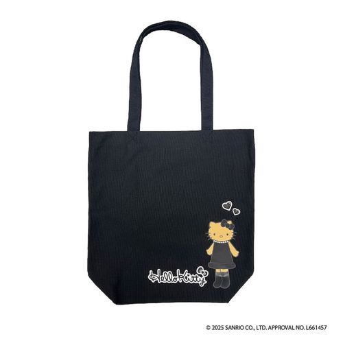 4573663686998



KT73-02



ティー・シー・ピー
ハローキティ トートバッグ（ブラック）