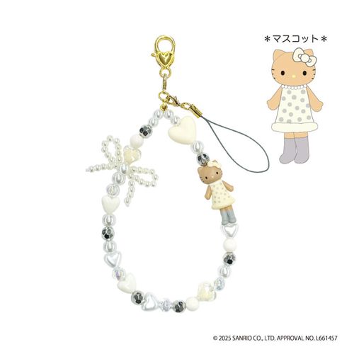 4573663687063



KT24-13



ティー・シー・ピー
ハローキティ フォンストラップ（グレードット）