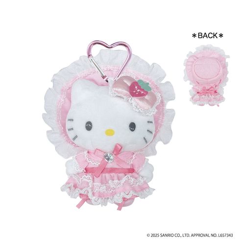 4571542996398



KT01-14



ティー・シー・ピー
ハローキティ ラブリーフリルマスコットキーホルダー ロリータ ピンク