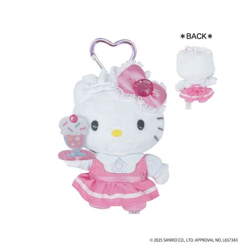 4571542996428



KT01-17



ティー・シー・ピー
ハローキティ ラブリーフリルマスコットキーホルダー メイド ピンク