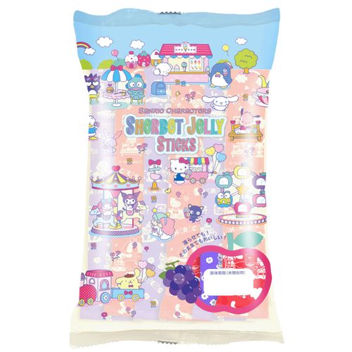 4932395528738







Ｗｉｓｍｅｔｔａｃフーズ
サンリオキャラクターズ シャーベットゼリースティック（アップル＆グレープ）