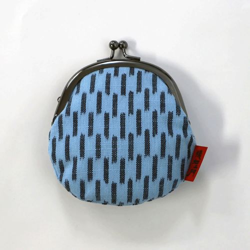 オカモト商店
久留米絣 がま口2．5寸 丸型小銭入