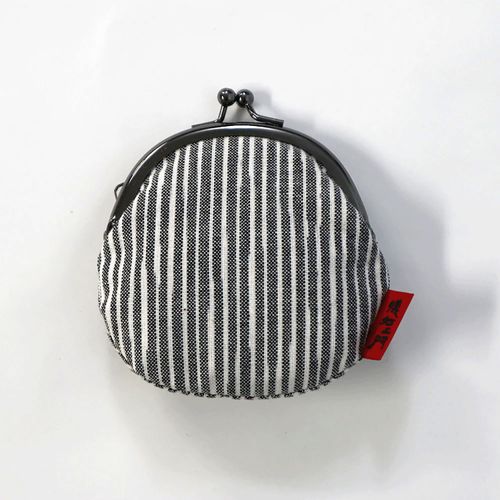 オカモト商店
久留米絣 がま口2．5寸 丸型小銭入