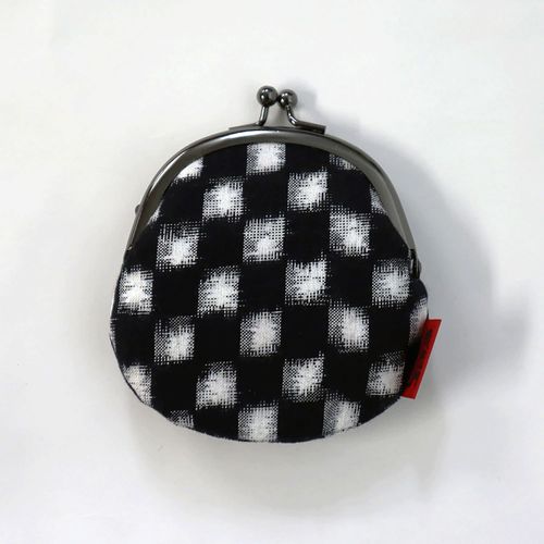 オカモト商店
久留米絣 がま口2．5寸 丸型小銭入