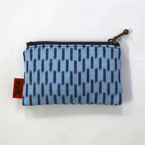 オカモト商店
久留米絣 ファスナー付四角型小銭入