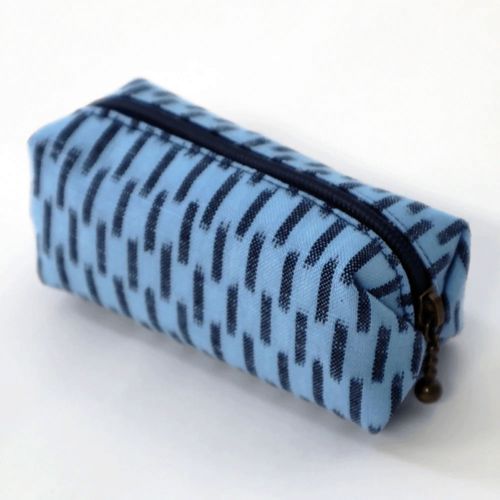オカモト商店
久留米絣 ファスナー付風船ポーチ