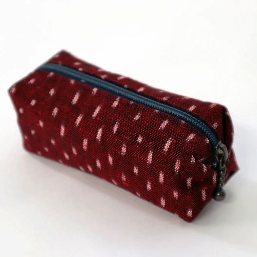 オカモト商店
久留米絣 ファスナー付風船ポーチ
