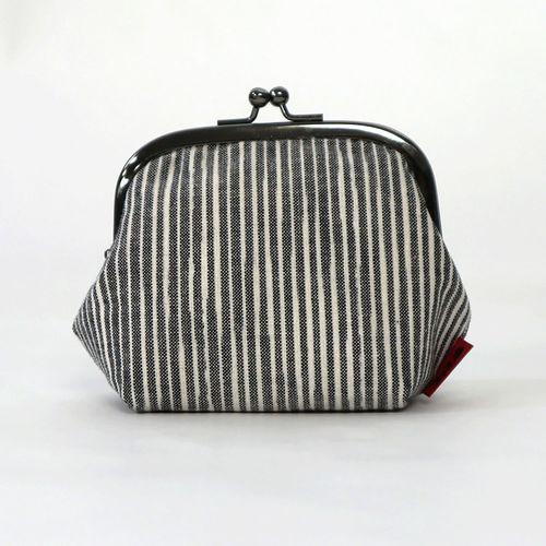 オカモト商店
久留米絣 がま口3．5寸大 角丸