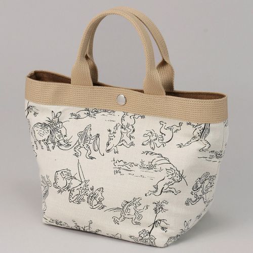 タクマ美装
鳥獣戯画柄 ミニトートバッグ