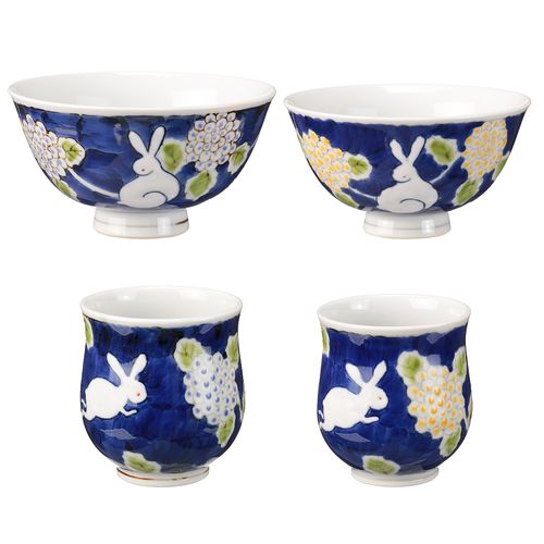 光和陶器株式会社
濃うさぎ 飯碗・湯呑