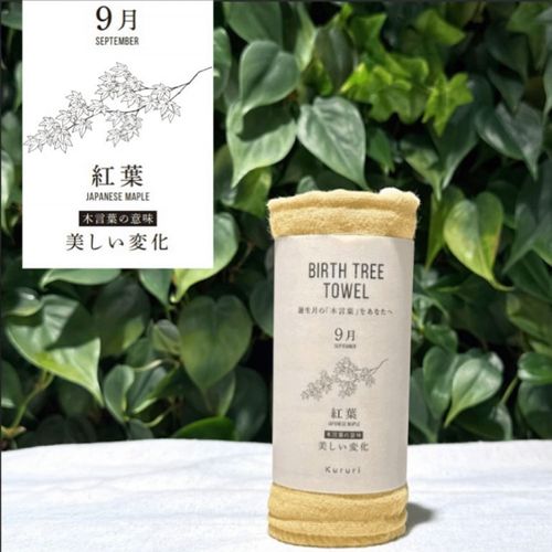 0



リズム
バースツリータオル9月「美しい変化」モミジ