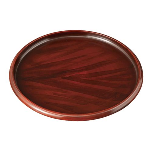 4962127050510



35M18-5



中西工芸
信貴 滑り止め付丸盆 黒丹杢調