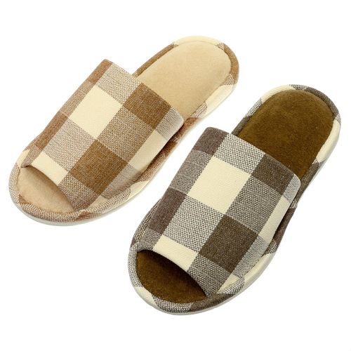 0



ラッキー産業
ナチュラルチェック前開きスリッパ3L