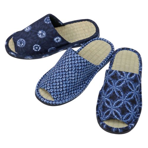 0



ヨシチカ
絞り藍染め畳中スリッパ