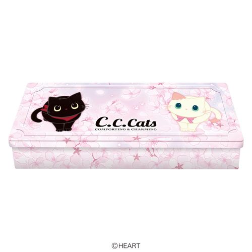 4977629661461



148106



ハート
C．C．キャッツ レクタングルチョコ缶