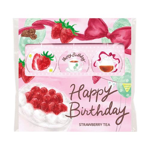 4909288124803



12480 4ｹﾀﾊﾞ



陶和
メッセージ紅茶・「Happy Birth day」 ストロベリーティー3P