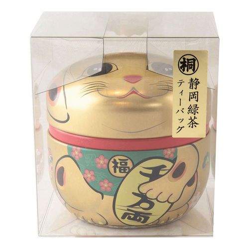 4961292806052







葉桐
鈴子缶 招き猫缶 金 静岡茶TB