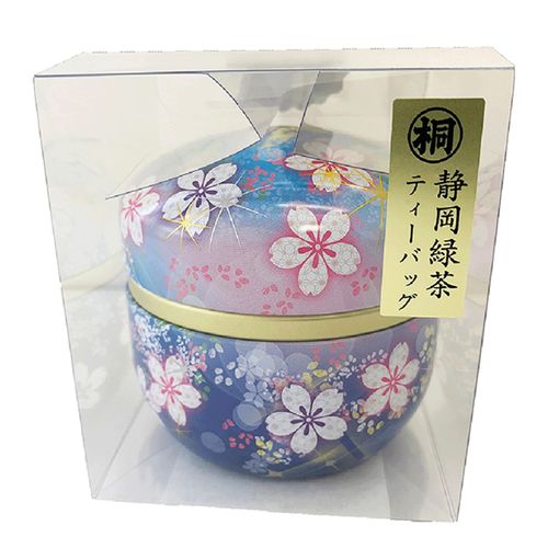 4961292004472







葉桐
鈴子缶 静岡茶TB 桜 ビードロブルー