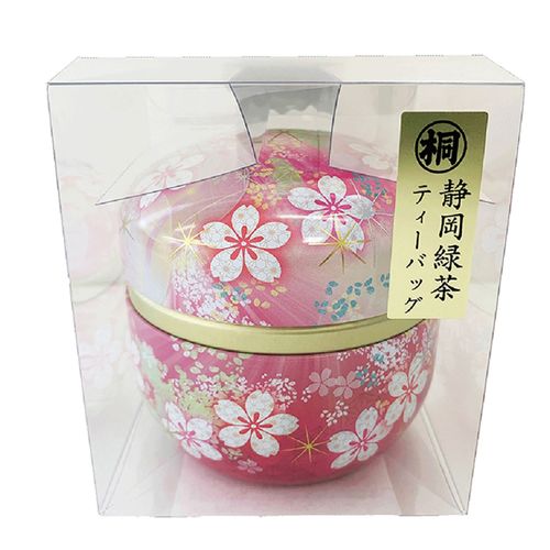 4961292004472







葉桐
鈴子缶 静岡茶TB 桜 ビードロピンク