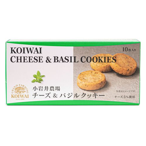 4982482323746







小岩井農牧
小岩井農場 チーズ＆バジルクッキー