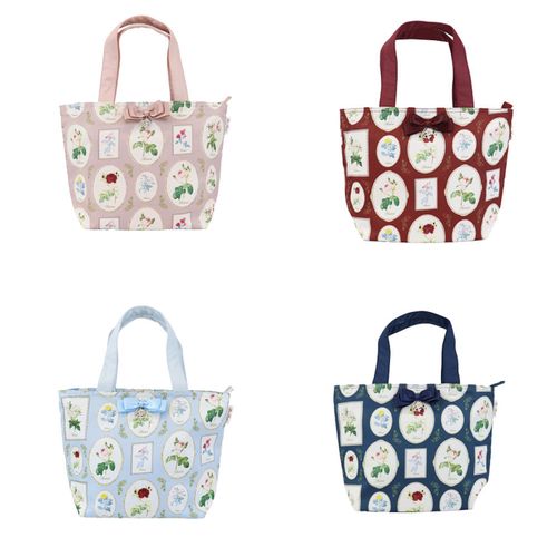 4544070134679







るいす
ルドゥーテ フレーム柄リボン付きミニトート