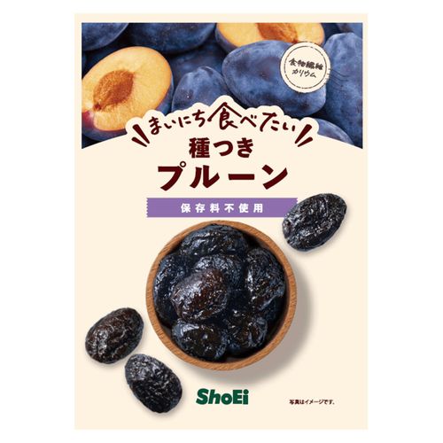 4573556621303







正栄食品工業
まいにち食べたいプルーン種つき