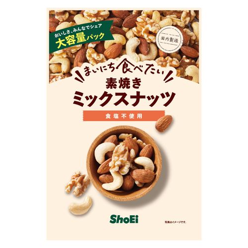 4573556621501







正栄食品工業
まいにち食べたい素焼きミックスナッツ